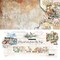 Alchemy of Art “Memories from the Trip” 12x12 Scrapbook Paper Pack | 6 Double-Sided Sheets | Travel-Inspired Vintage Designs